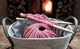 Knitting at The Graig Bed and Breakfast Ludlow